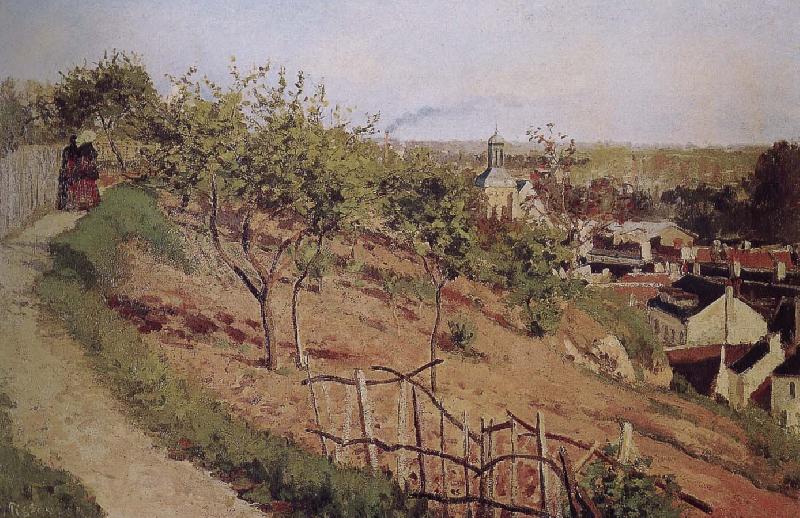 Camille Pissarro Metaponto path Schwarz Spain oil painting art